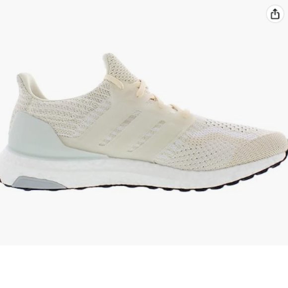 adidas Ultraboost 5.0 DNA Running Shoe Primeknit 7.5 Beige Tan Ecru Tint Glow - Picture 7 of 9